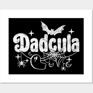 Dadcula Halloween Costume Dad Men Posters and Art